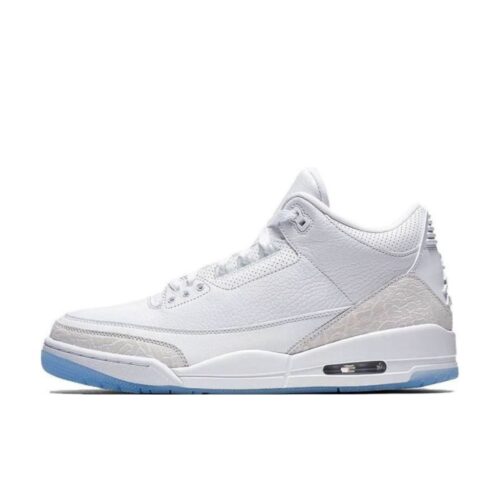 NIKE AIR JORDAN 3 PURE WHITE 136064 111 - Image 3
