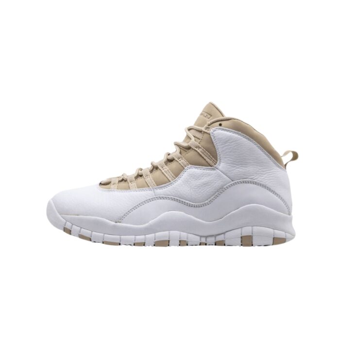 NIKE AIR JORDAN 10 LINEN WHITE LINEN UNIVERSITY BLUE 310805 142 - Image 3