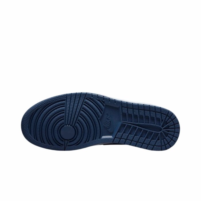 NIKE AIR JORDAN 1 LOW ASHEN SLATE NAVY BLUE WHITE 553558 414 - Image 6