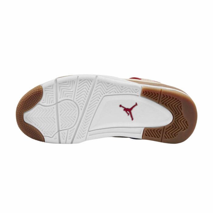 NIKE AIR JORDAN 4 RETRO WHERE THE WILD THINGS ARE SAIL UNIVERSITY RED HEMP BARELY VOLT DH0572 264 - Image 6