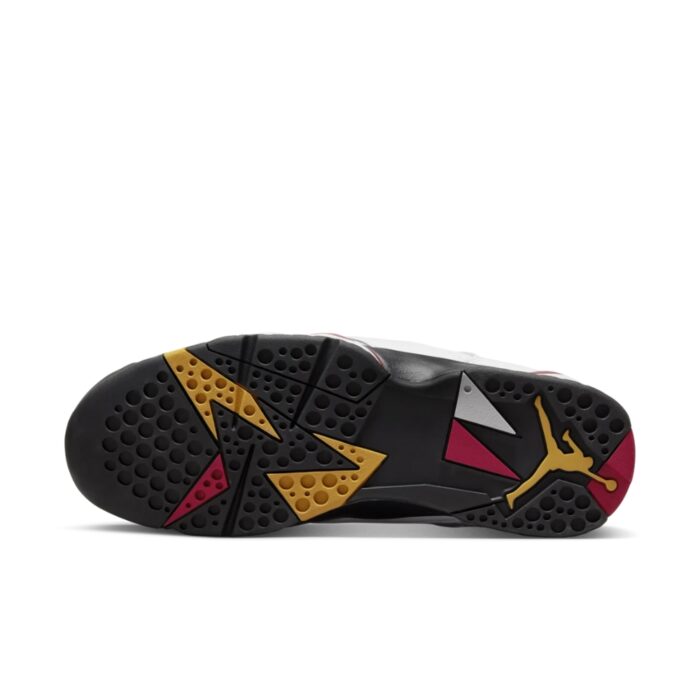 NIKE AIR JORDAN 7 OG CARDINAL WHITE BLACK CARDINAL RED CHUTNEY CU9307 106 - Image 6