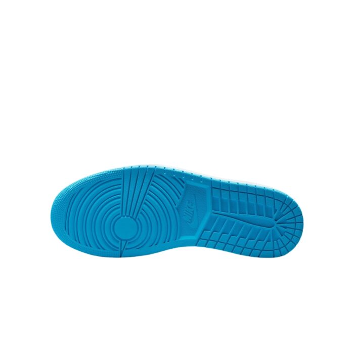 NIKE AIR JORDAN 1 LOW OG UNC WHITE DARK POWDER BLUE BLACK CZ0790 104 - Image 6