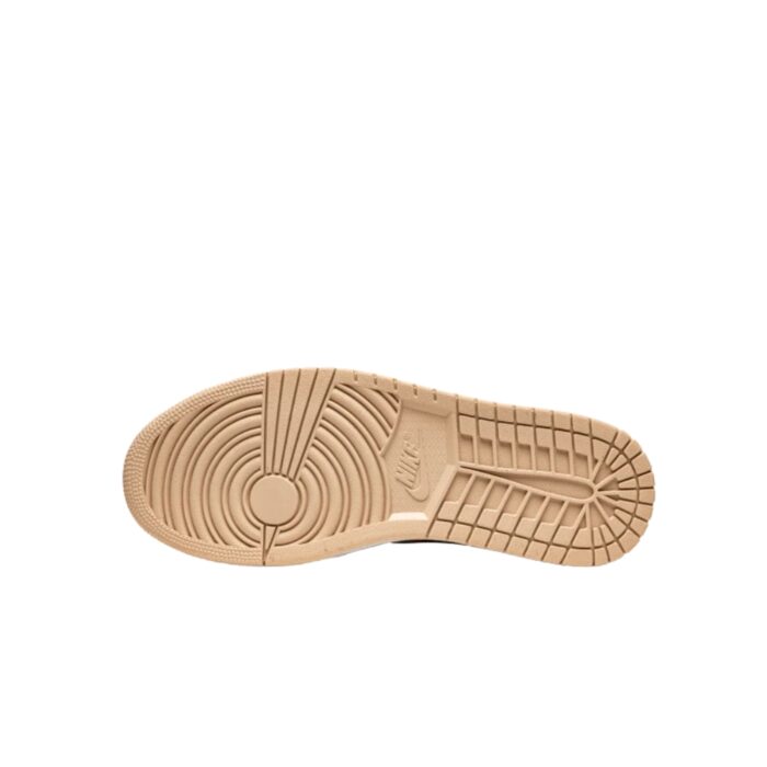 NIKE AIR JORDAN 1 RETRO HIGH TIE DIE W PARTICLE BEIGE BLACK METALLIC RED BRONZE DD2224 200 - Image 6