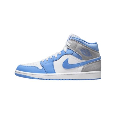 NIKE AIR JORDAN 1 MID UNIVERSITY BLUE WHITE DX9276 100 - Image 3