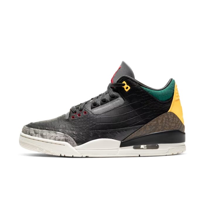 NIKE AIR JORDAN 3 RETRO SE ANIMAL INSTINCT 2 BLACK WHITE GORGE GREEN CV3583 003 - Image 3