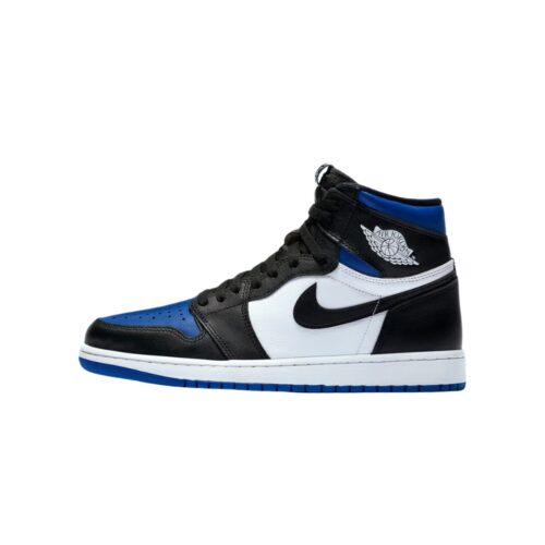 NIKE AIR JORDAN 1 RETRO HIGH BLACK GAME ROYAL BLACK WHITE 555088 041 - Image 3