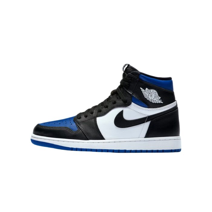NIKE AIR JORDAN 1 RETRO HIGH BLACK GAME ROYAL BLACK WHITE 555088 041 - Image 3