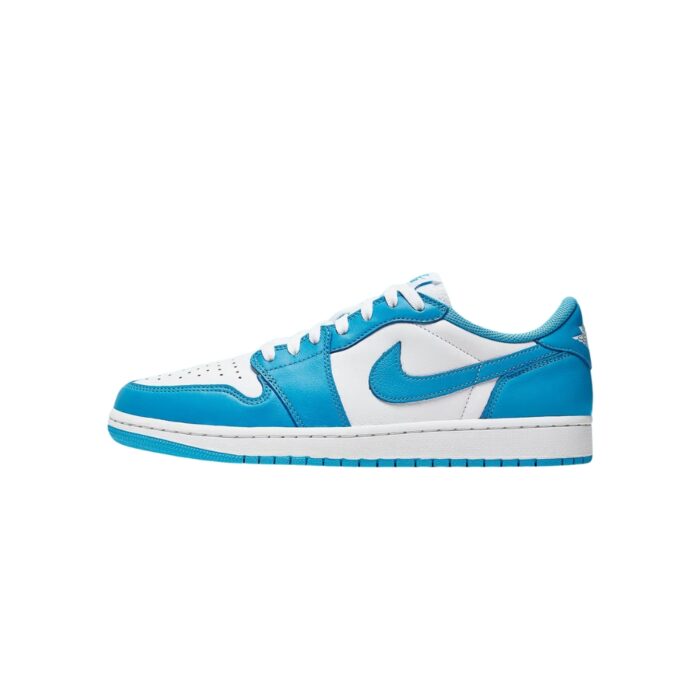NIKE AIR JORDAN 1 LOW SB UNC WHITE DARK POWDER BLUE CJ7891 401 - Image 3
