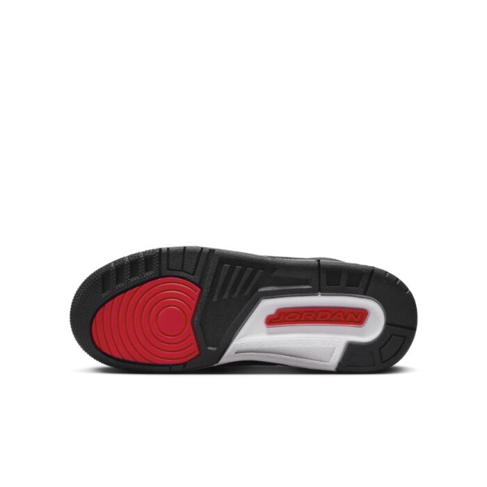 NIKE AIR JORDAN 3 BLACK SIREN RED HYPER JADE WHITE FV5437 001 - Image 6