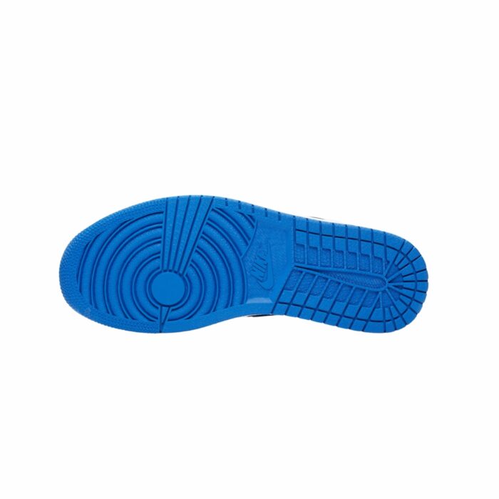 NIKE AIR JORDAN 1 MID ROYAL BLACK HYPER ROYAL 554724 068 - Image 6