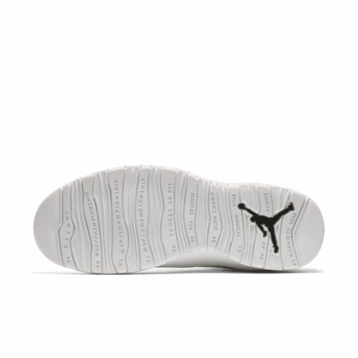 NIKE AIR JORDAN 10 I AM BACK SUMMIT WHITE BLACK UNIVERSITY RED 310805 104 - Image 6