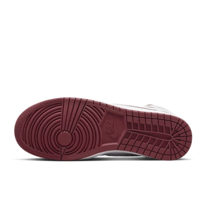 NIKE AIR JORDAN 1 HIGH 85 METALLIC BURGUNDY WHITE BQ4422 161 - Image 6