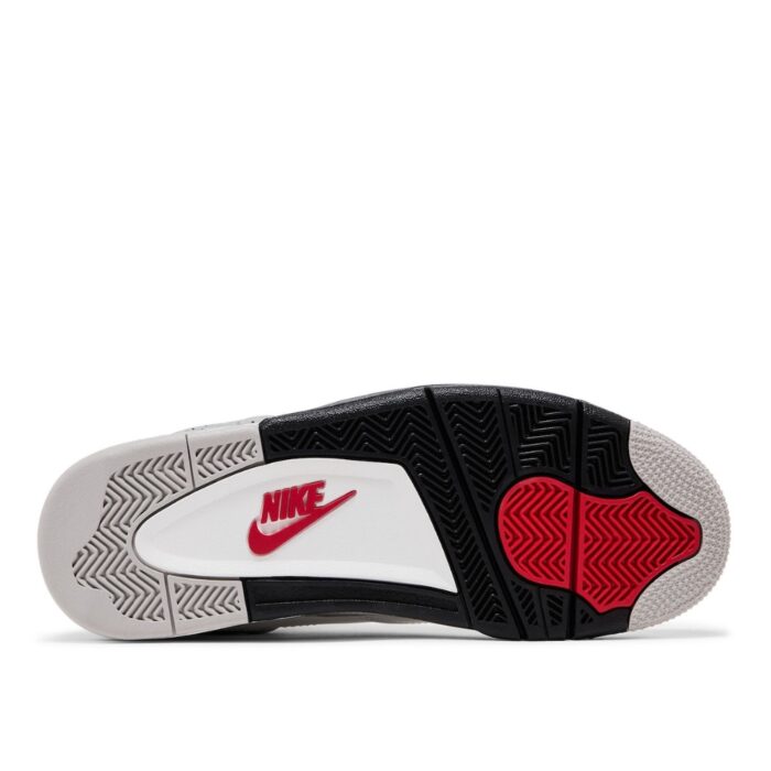 NIKE AIR JORDAN 4 WHITE CEMENT 2025 SUMMIT WHITE FIRE RED TECH GREY BLACK FV5029 100 - Image 6
