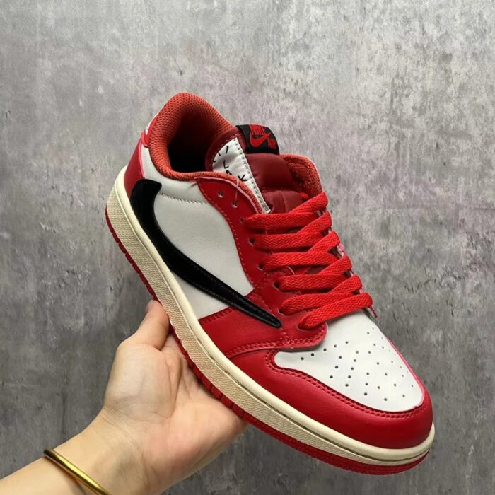 NIKE AIR JORDAN 1 LOW X TRAVIS SCOTT CHICAGO RED - Image 3