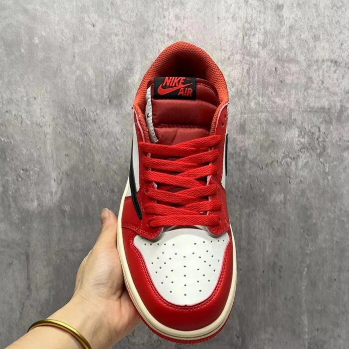 NIKE AIR JORDAN 1 LOW X TRAVIS SCOTT CHICAGO RED - Image 4