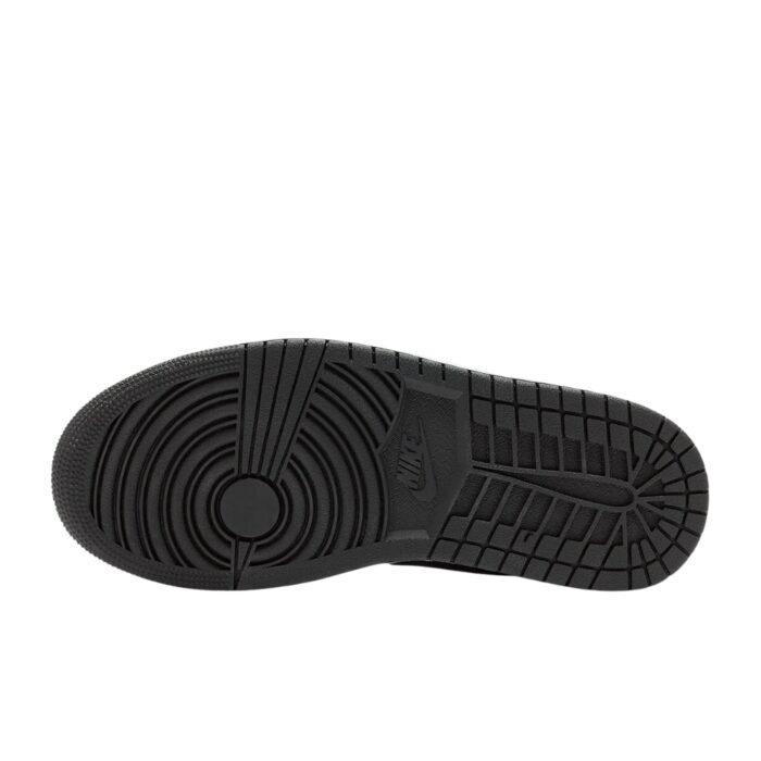 NIKE AIR JORDAN 1 LOW SE BLACK WHITE METALLIC SILVER DA5551 001 - Image 6