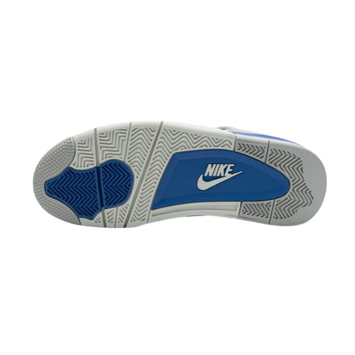 NIKE AIR JORDAN 4 RETRO MILITARY BLUE WHITE BLUE 308497 105 - Image 6