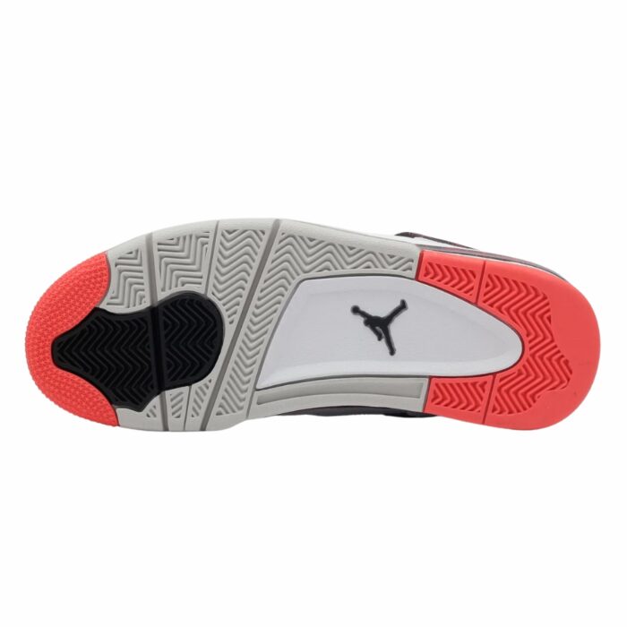 NIKE AIR JORDAN 4 RETRO FLIGHT NOSTALGIA WHITE BLACK BRIGHT CRIMSON PALE CITRON 308497 116 - Image 6