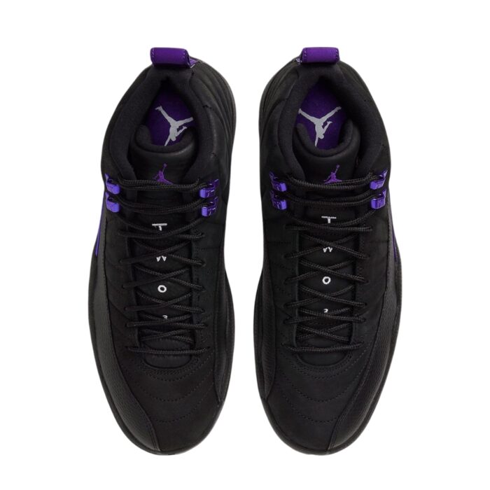 NIKE AIR JORDAN 12 RETRO BLACK DARK CONCORD CT8013 005 - Image 4