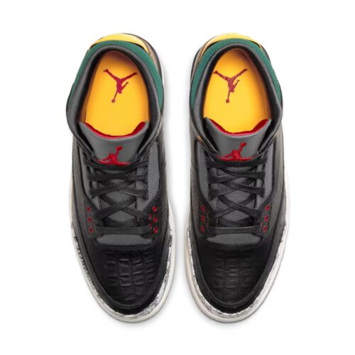 NIKE AIR JORDAN 3 RETRO SE ANIMAL INSTINCT 2 BLACK WHITE GORGE GREEN CV3583 003 - Image 4