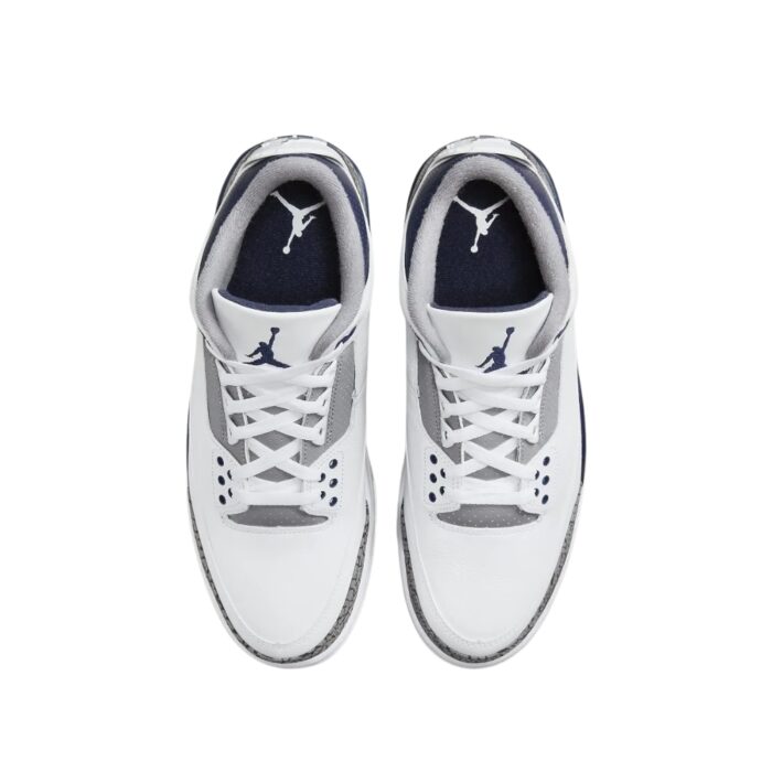 NIKE AIR JORDAN 3 FRAGMENT WHITE BLUE CT8532 040 - Image 4
