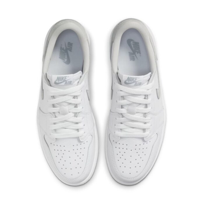 NIKE AIR JORDAN 1 LOW OG NEUTRAL GREY WHITE CZ0790 100 - Image 4