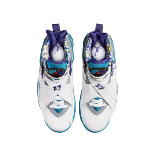 NIKE AIR JORDAN 8 WHITE AQUA VARSITY RED BRIGHT CONCORD CI1236 100 - Image 4