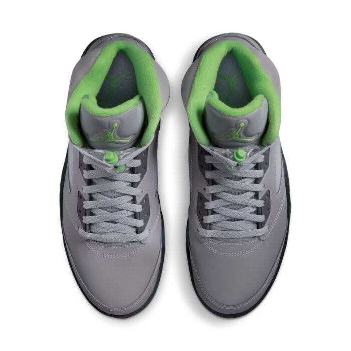 NIKE AIR JORDAN 5 GREEN BEAN FLINT GREY SILVER DM9014 003 - Image 4