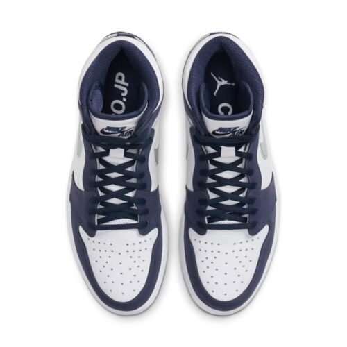 NIKE AIR JORDAN 1 RETRO HIGH OG CO.JP MIDNIGHT NAVY WHITE GREY DC1788 100 - Image 4