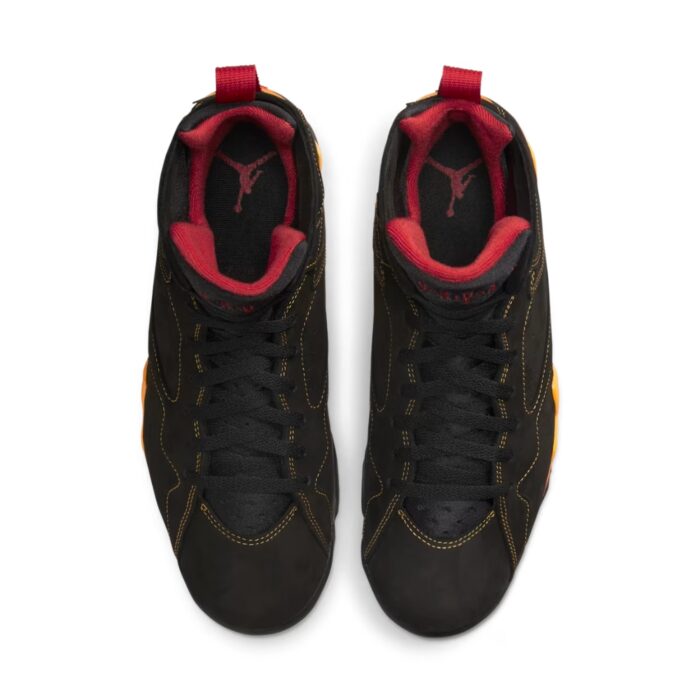 NIKE AIR JORDAN 7 CITRUS SHIMMER BLACK SAPPHIRE CU9307 081 - Image 4