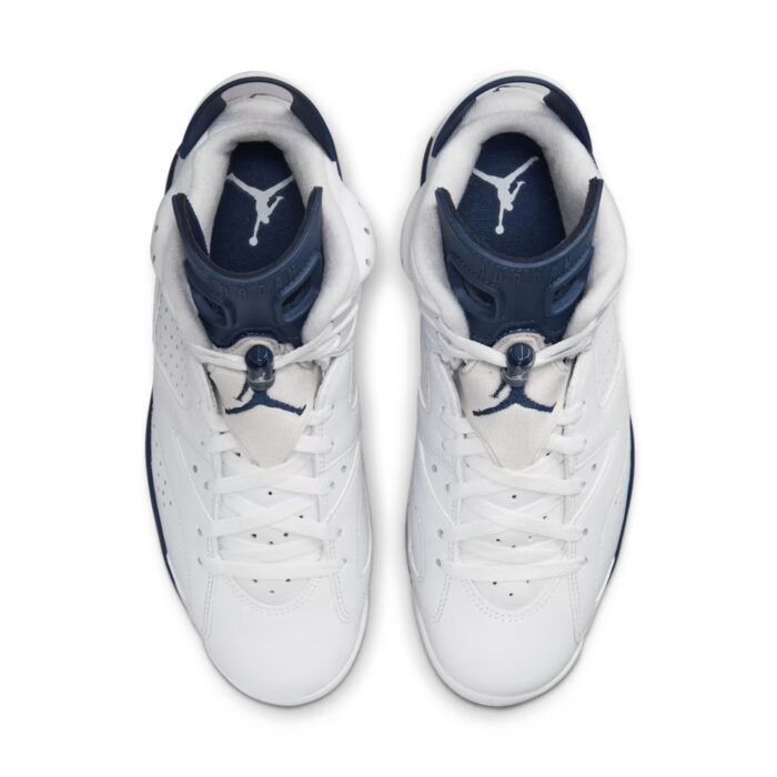 NIKE AIR JORDAN 6 MIDNIGHT NAVY WHITE CT8529 141 - Image 4