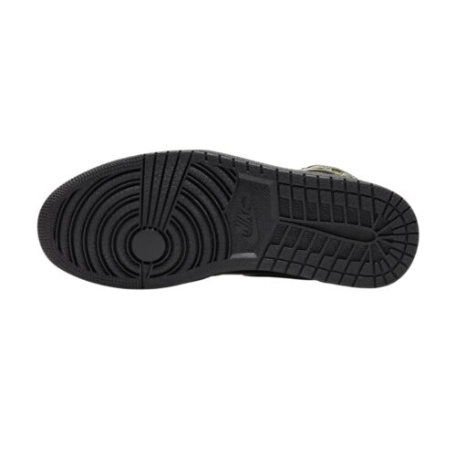 NIKE AIR JORDAN 1 RETRO HIGH OG BLACK GOLD 555088 032 - Image 6