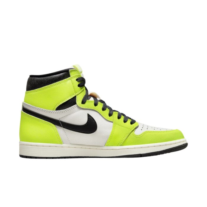 NIKE AIR JORDAN 1 HIGH OG VISIONAIRE VOLT SAIL BLACK 555088 702 - Image 2