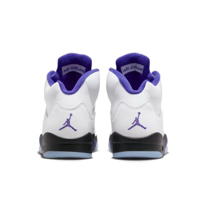 NIKE AIR JORDAN 5 CONCORD WHITE DARK CONCORD BLACK DD0587 141 - Image 5