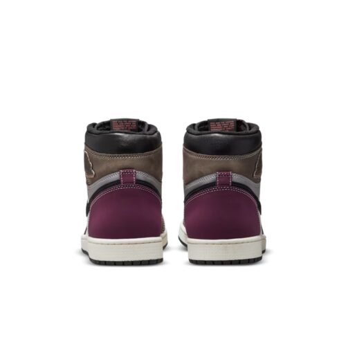 NIKE AIR JORDAN 1 HAND CRAFTED BLACK ARCHEO BROWN DARK CHOCOLATE DH3097 001 - Image 5