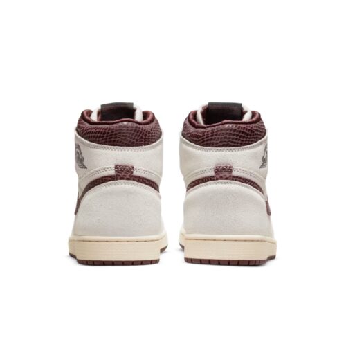NIKE AIR JORDAN 1 HIGH OG X A MA MANIERE SAIL AND BURGUNDY DO7097 100 - Image 5