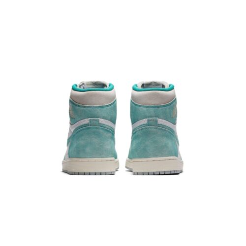 NIKE AIR JORDAN 1 RETRO HIGH TURBO GREEN SAIL WHITE LT SMOKE GREY 555088 311 - Image 5