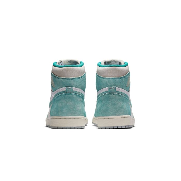 NIKE AIR JORDAN 1 RETRO HIGH TURBO GREEN SAIL WHITE LT SMOKE GREY 555088 311 - Image 5