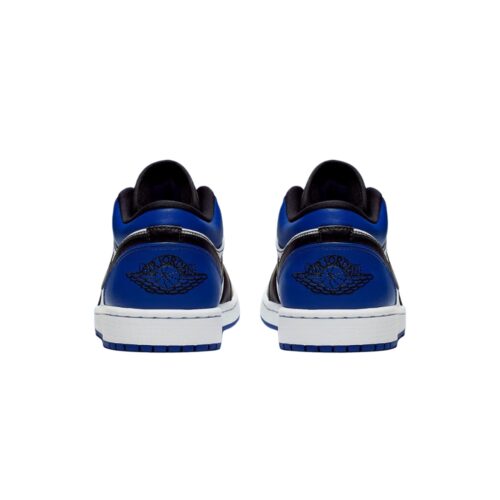 NIKE AIR JORDAN 1 LOW ROYAL TOE WHITE BLACK CQ9446 400 - Image 5
