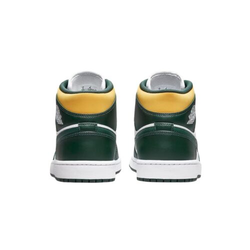 NIKE AIR JORDAN 1 MID SONICS GREEN YELLOW WHITE 554724 371 - Image 5