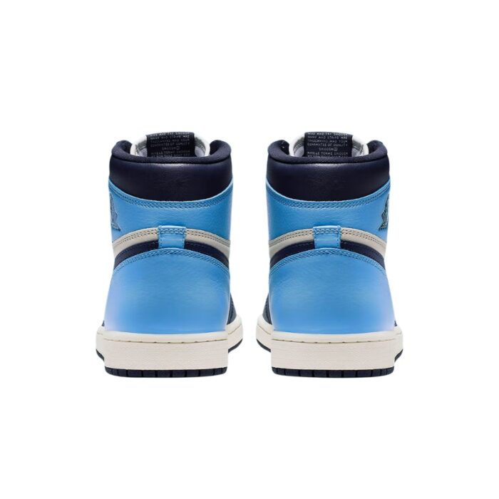 NIKE AIR JORDAN 1 RETRO HIGH OBSIDIAN UNC SAIL UNIVERSITY BLUE 555088 140 - Image 5