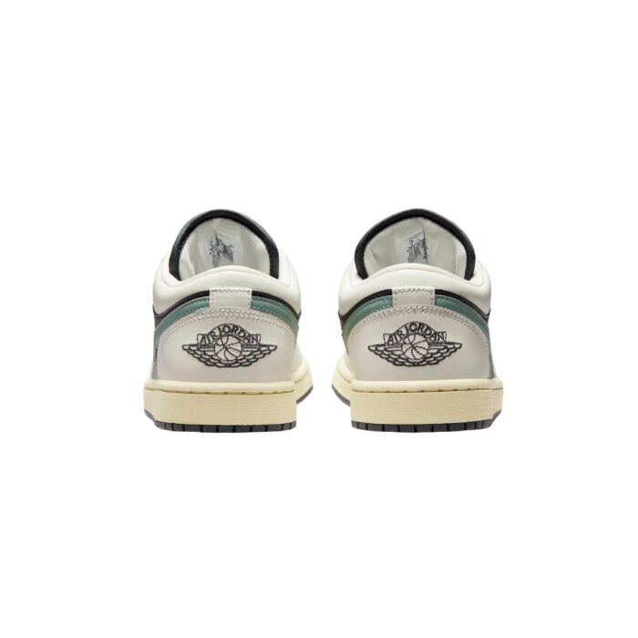 NIKE AIR JORDAN 1 LOW JADE SMOKE ANTHRACITE JADE SMOKE SAIL LEGEND SAND DC0774 001 - Image 5