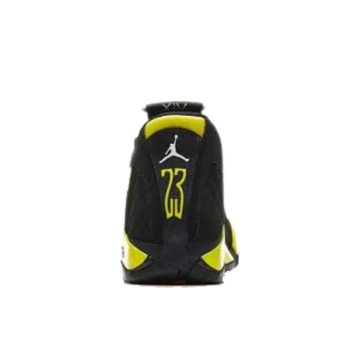 NIKE AIR JORDAN 14 RETRO THUNDER BLACK TOUR YELLOW WHITE 487471 070 - Image 5