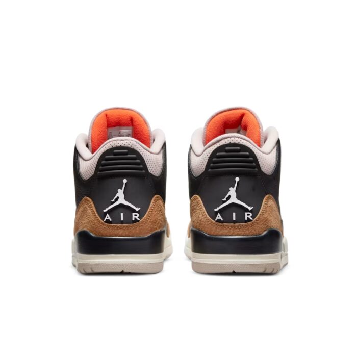 NIKE AIR JORDAN 3 DESERT ELEPHANT BLACK RUSH ORANGE FOSSIL STONE SAIL CT8532 008 - Image 5