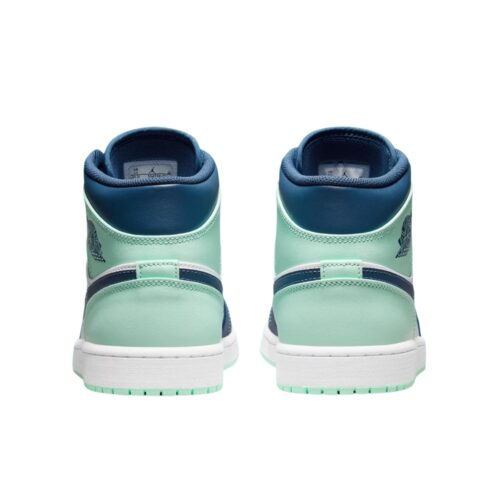 NIKE AIR JORDAN 1 MID BLUE MINT GREEN 554724 413 - Image 5