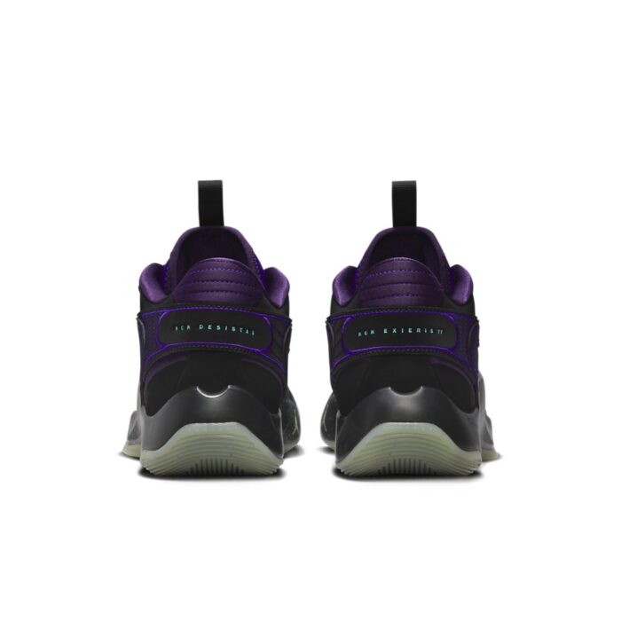 NIKE JORDAN LUKA SPACE HUNTER BLACK GLOW GRAND PURPLE AURORA GREEN PINK BLAST DX8733 001 - Image 5