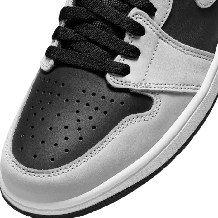NIKE AIR JORDAN 1 RETRO HIGH OG SHADOW 2 0 BLACK WHITE LIGHT SMOKE GREY 555088 035 - Image 7
