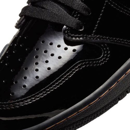 NIKE AIR JORDAN 1 RETRO HIGH OG BLACK GOLD 555088 032 - Image 7