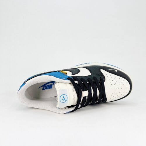 Nike SB Dunk Low X Fragment Design White Black Hook - Image 4