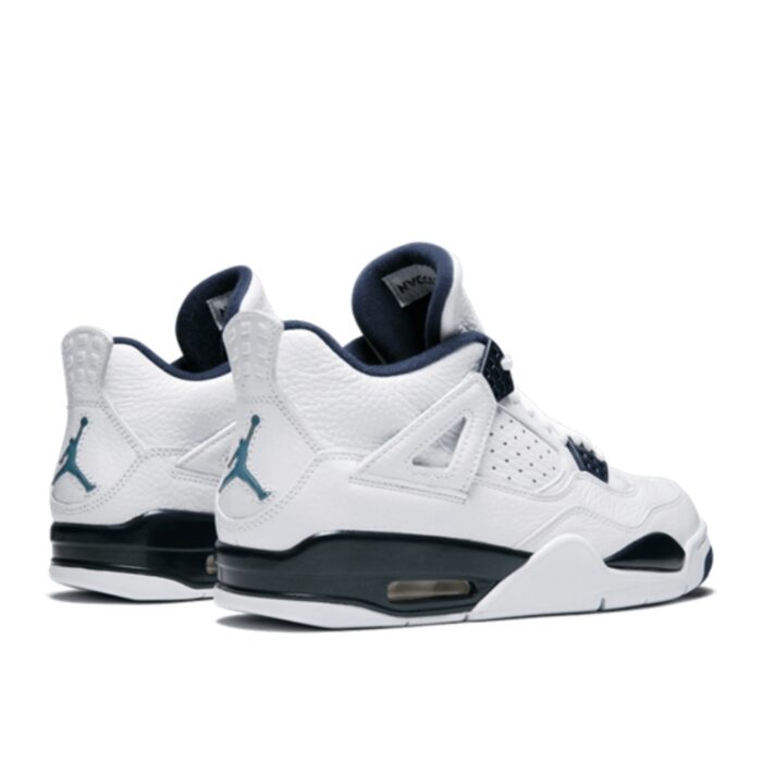 NIKE AIR JORDAN 4 RETRO LS LEGEND BLUE WHITE 314254 107 - Image 5